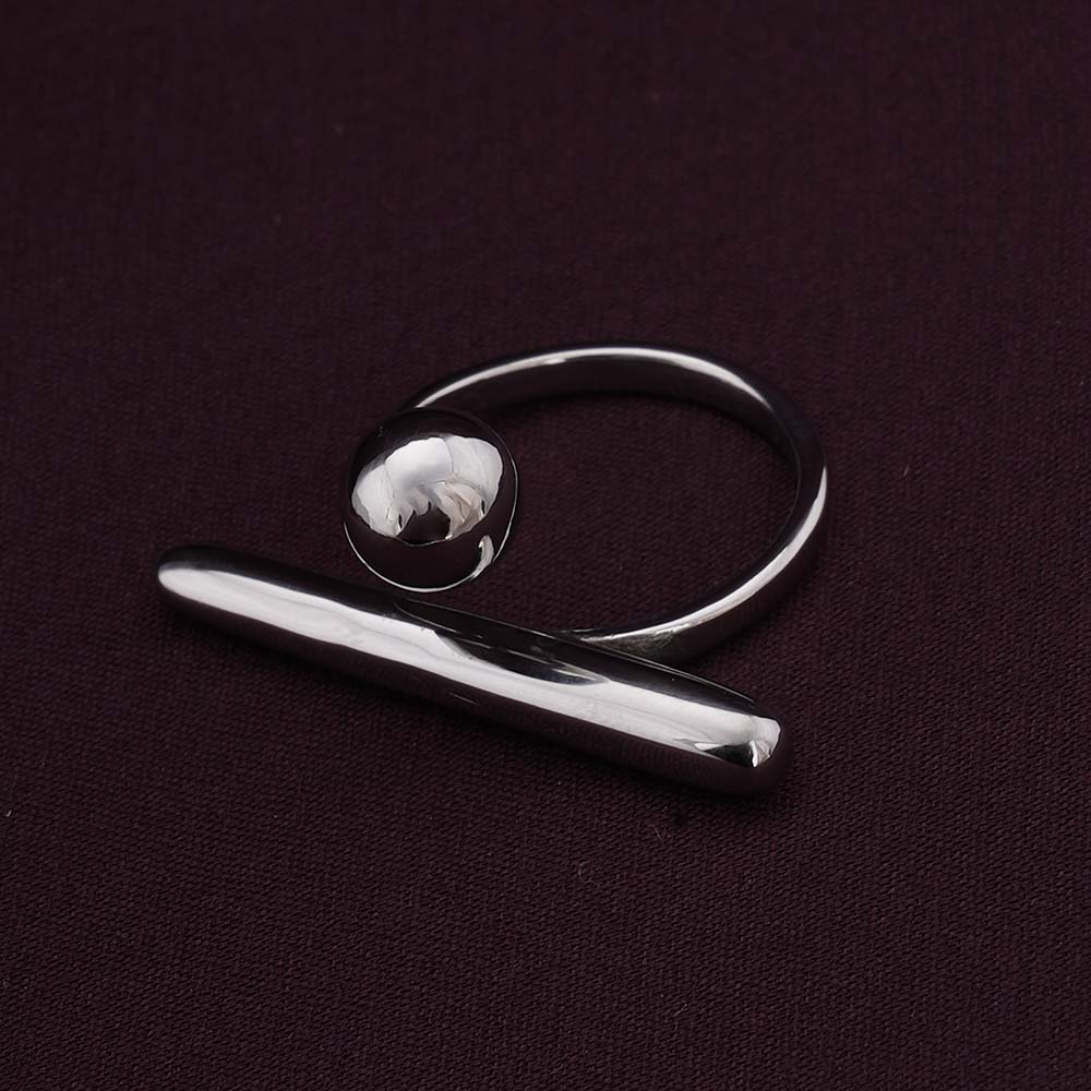 Bar & Ball Adjustable Ring
