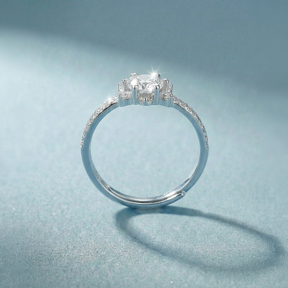 Blossom Glow 925 Sterling Silver Ring