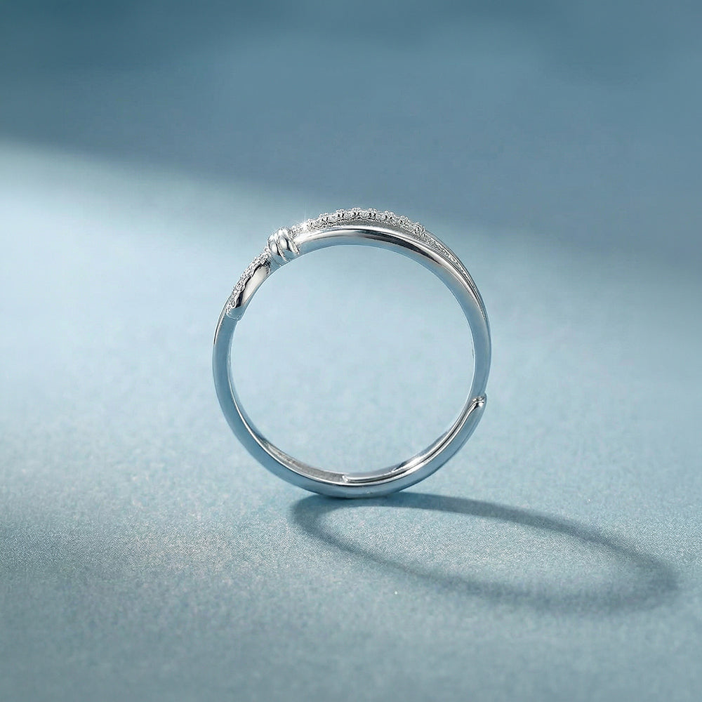 Eternal Knot 925 Sterling Silver Ring