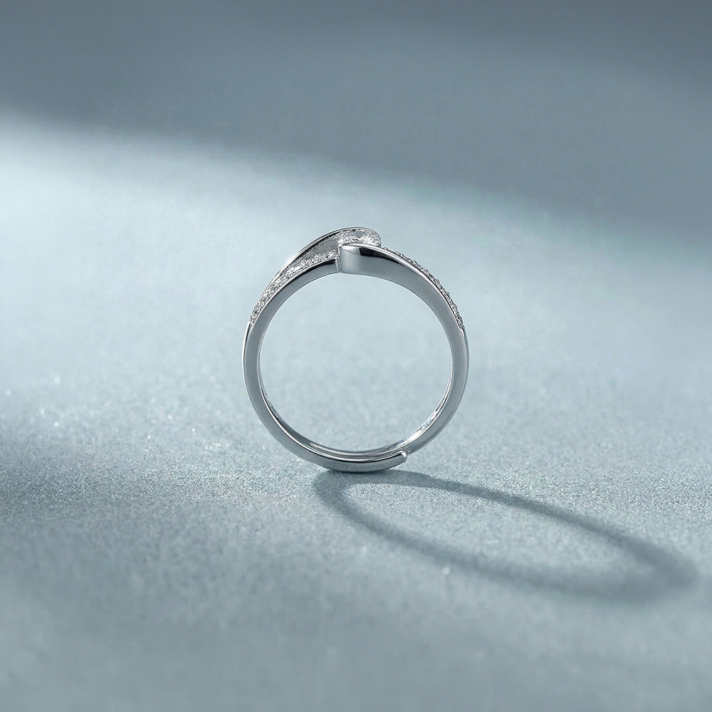 Lumi Curve 925 Sterling Silver Ring