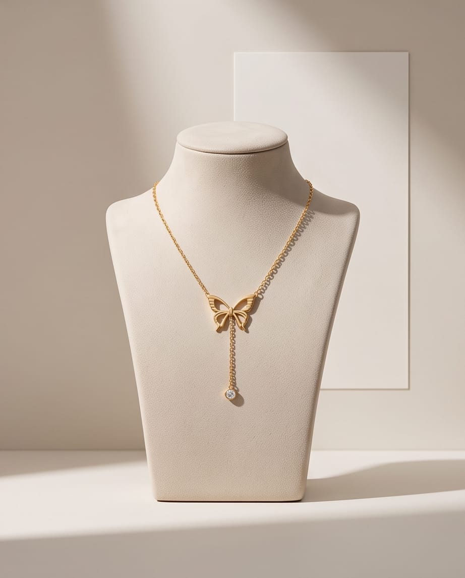Butterfly Pendant Necklace