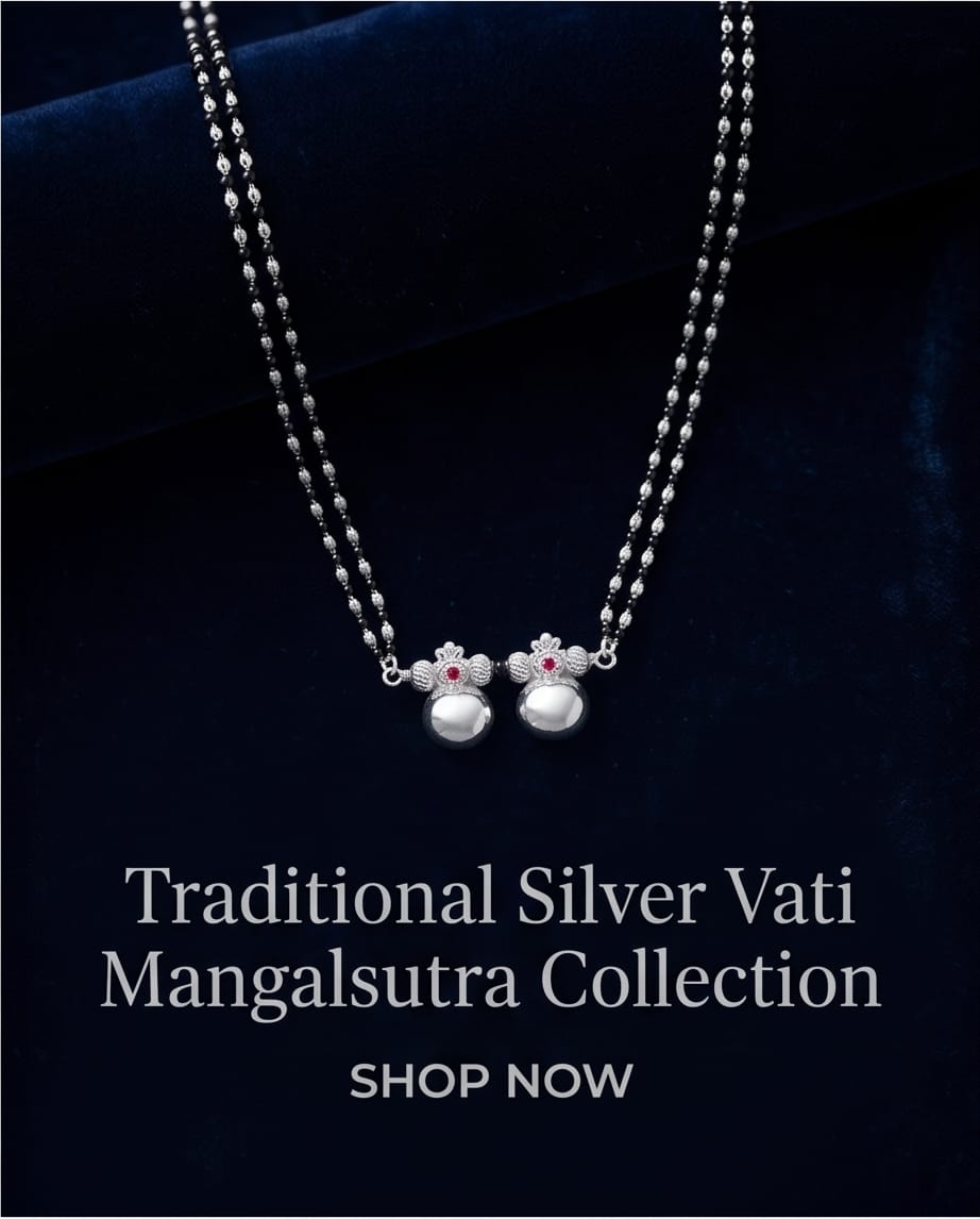 Silver Mangalsutra