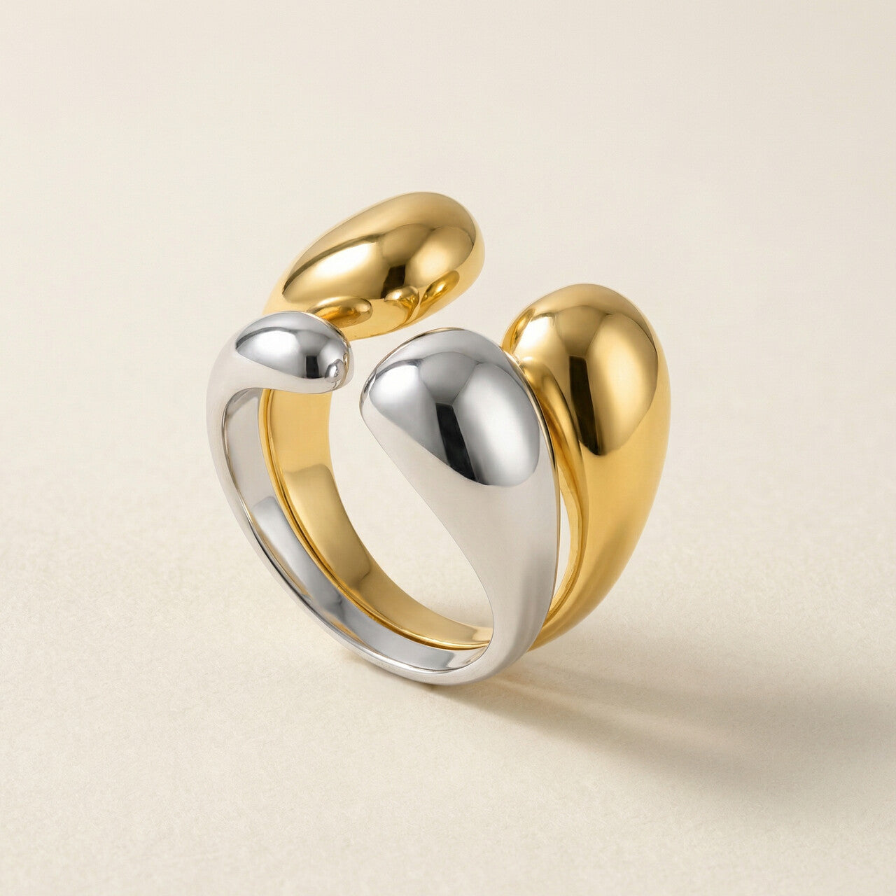 Fusion Drop Dual Tone Ring