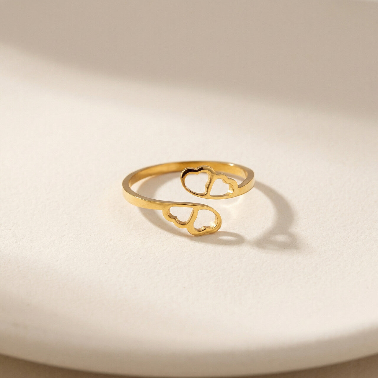 Forever Love Emblem Ring