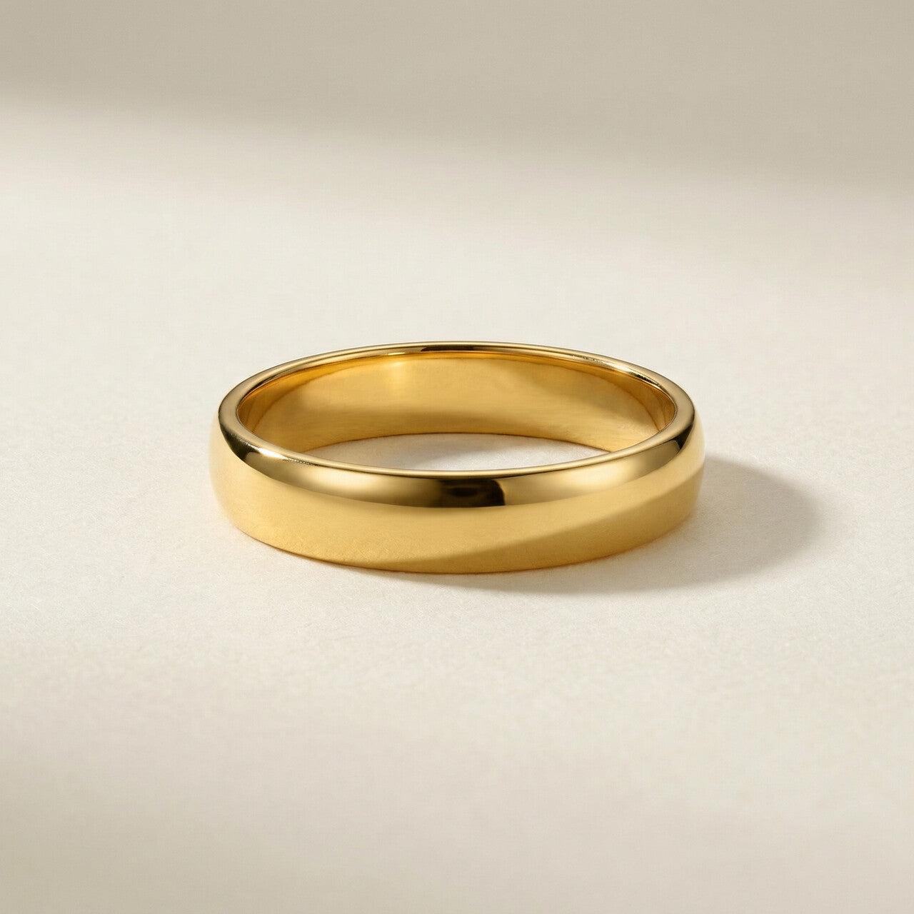 Bold Gleam Classic Dome Ring