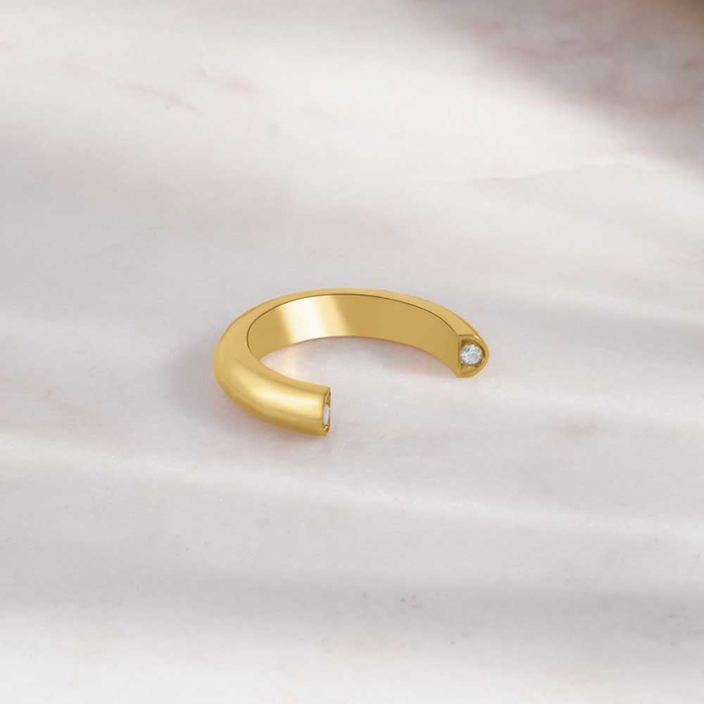 Open Arc Band Ring