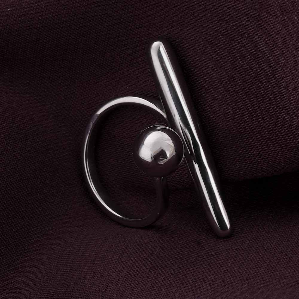 Bar & Ball Adjustable Ring