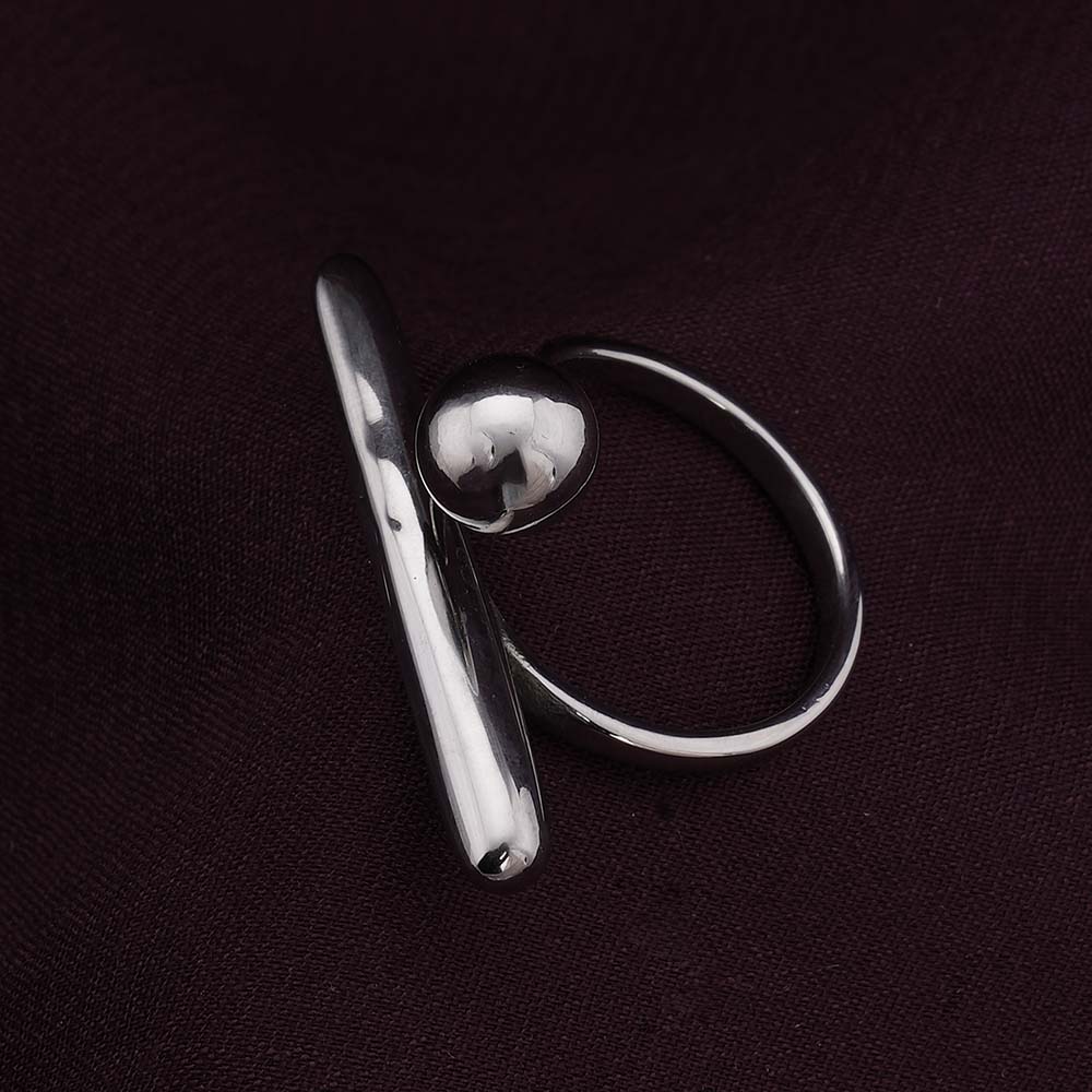 Bar & Ball Adjustable Ring