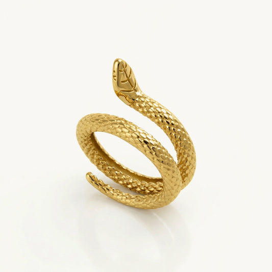 Venom Glow Serpent Ring
