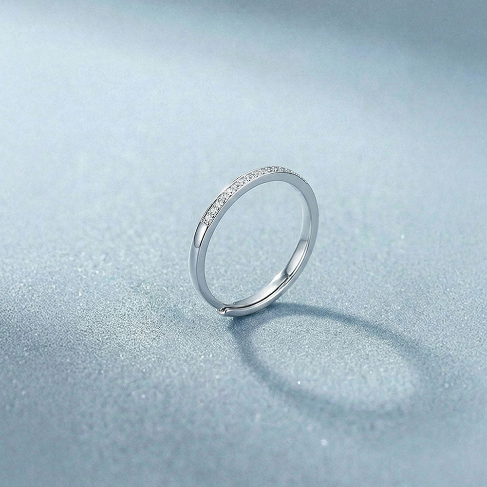 Subtle Glow 925 Sterling Silver Ring