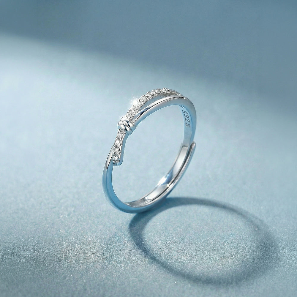 Eternal Knot 925 Sterling Silver Ring
