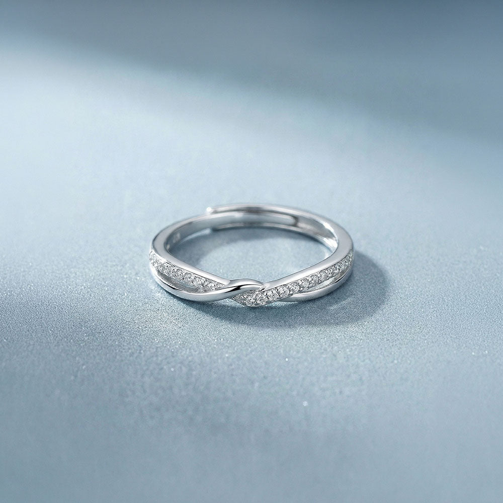 Minimal Radiance 925 Sterling Silver Ring
