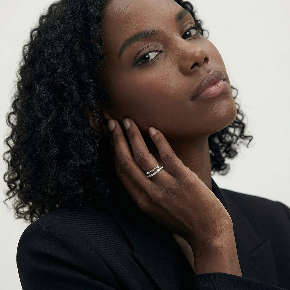 Lumi Layers 925 Sterling Silver Ring