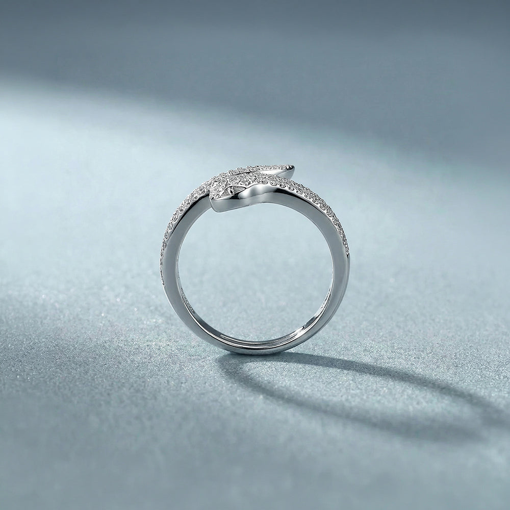 Luna Coil 925 Sterling Silver Ring