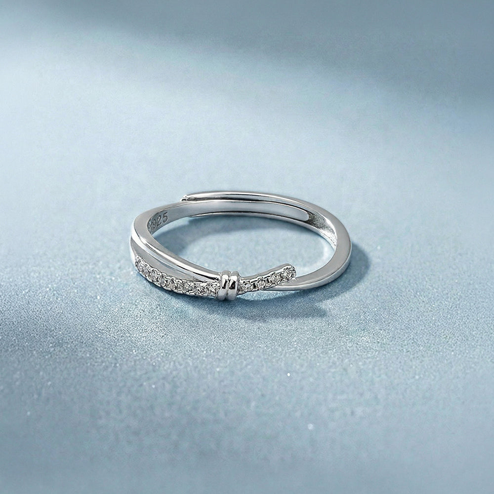 Eternal Knot 925 Sterling Silver Ring