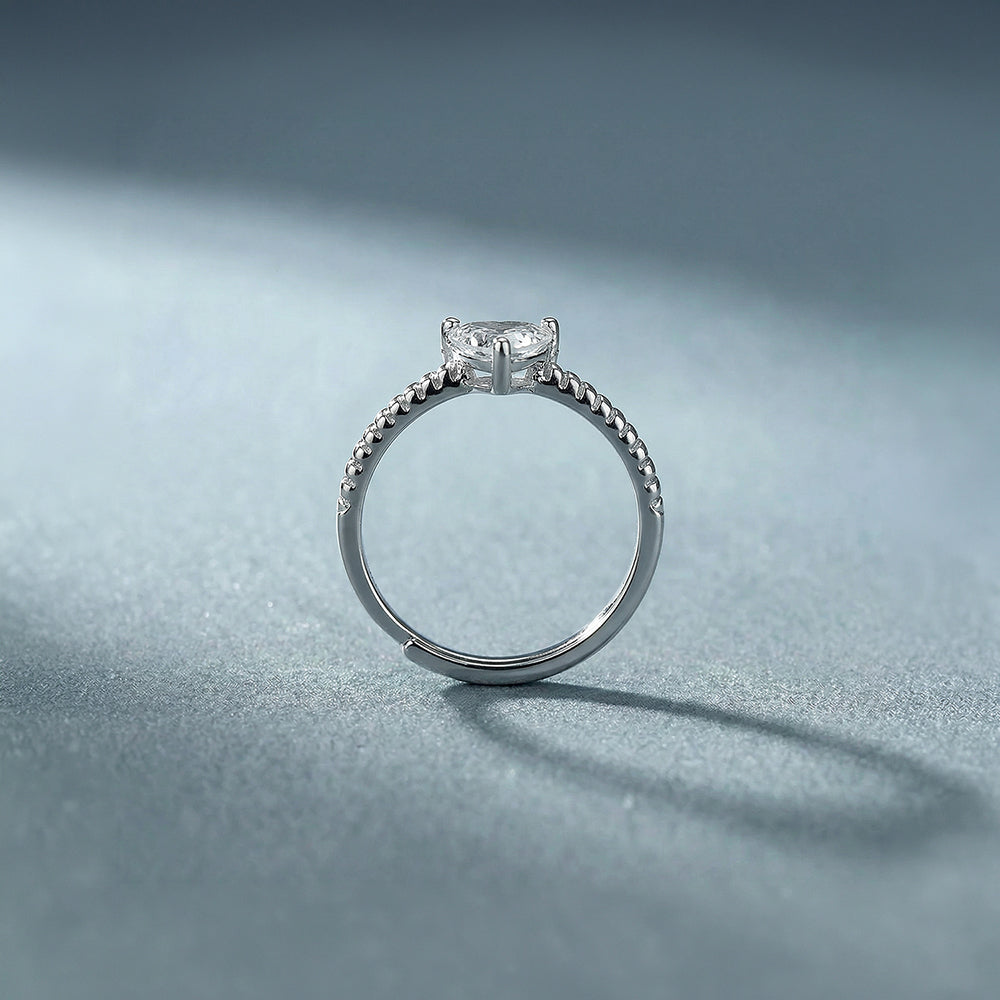 Heart Lumi 925 Sterling Silver Ring