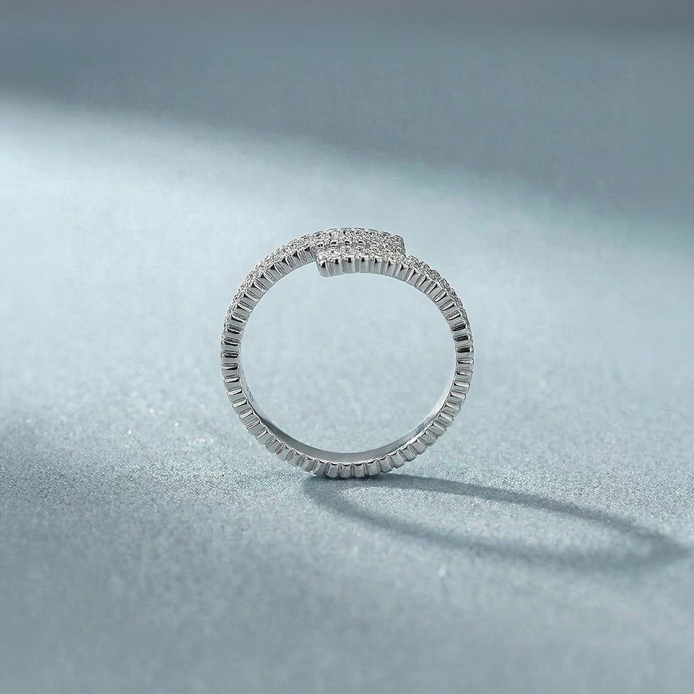 Soft Weave 925 Sterling Silver Ring