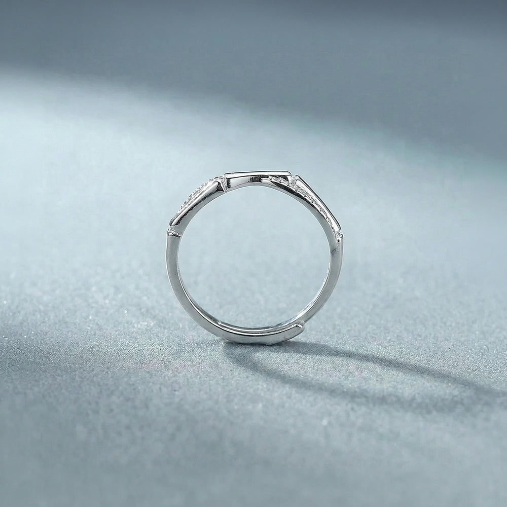 Interwind Subtle Spark 925 Sterling Silver Ring