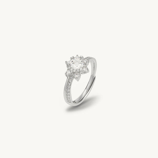Blossom Glow 925 Sterling Silver Ring