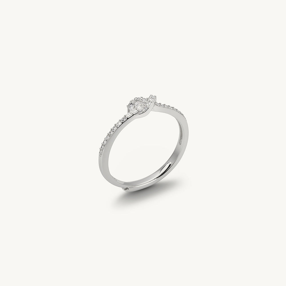 Luna Knot 925 Sterling Silver Ring