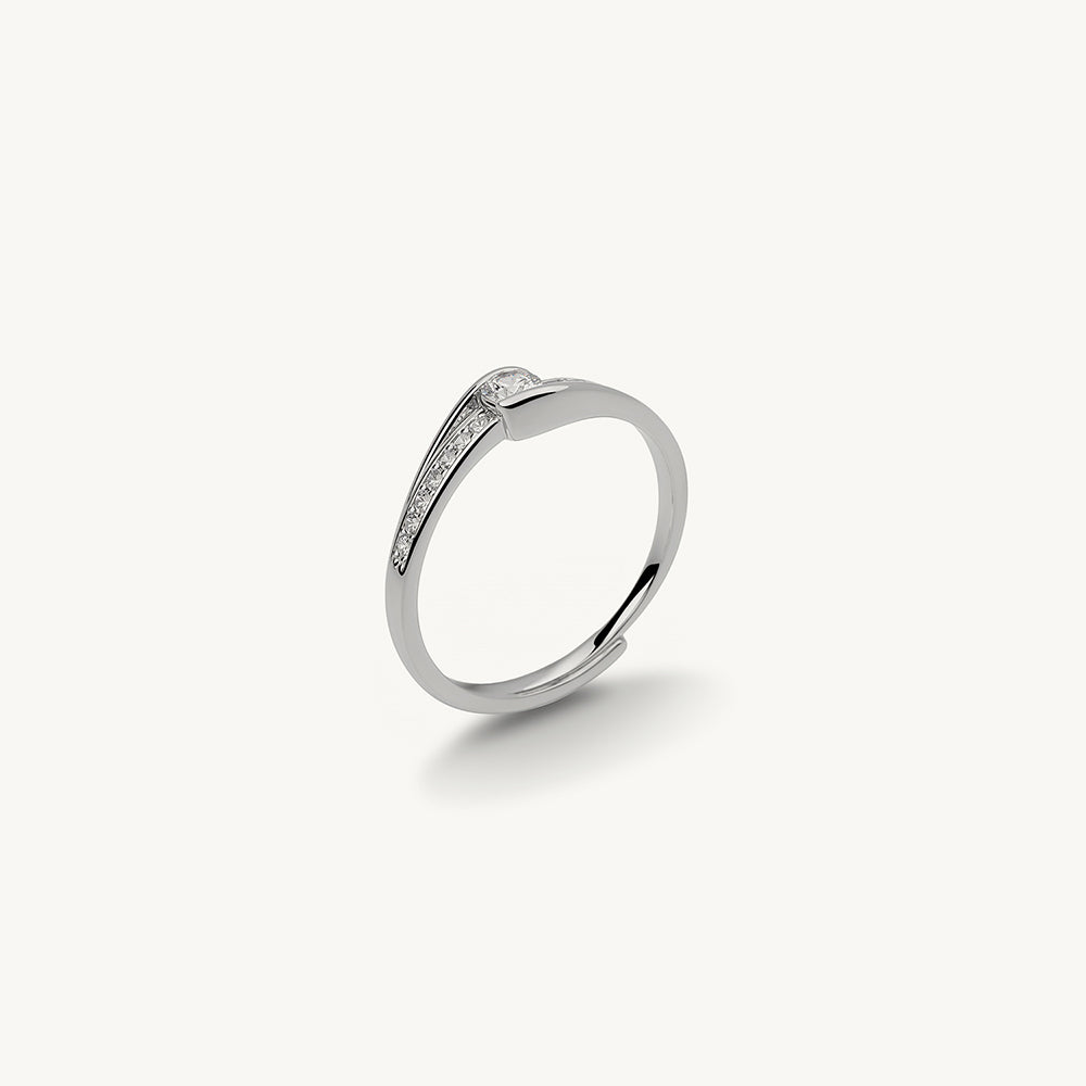 Lumi Curve 925 Sterling Silver Ring