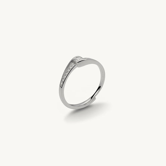 Lumi Curve 925 Sterling Silver Ring
