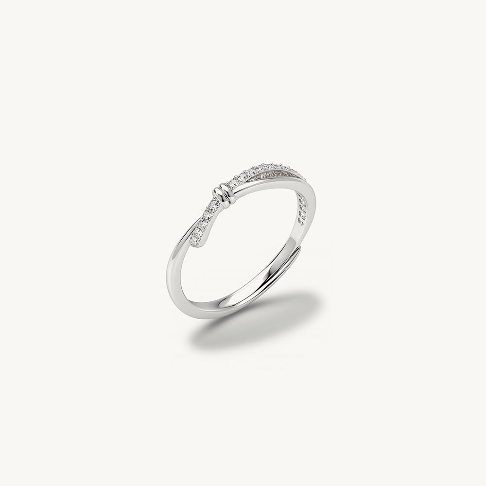 Eternal Knot 925 Sterling Silver Ring