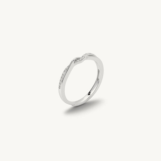 Minimal Radiance 925 Sterling Silver Ring