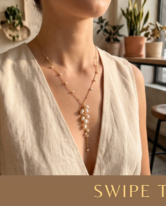 Dancing Pearl Neckalce