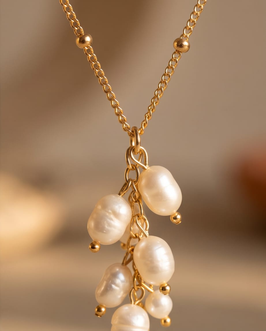 Dancing Pearl Neckalce