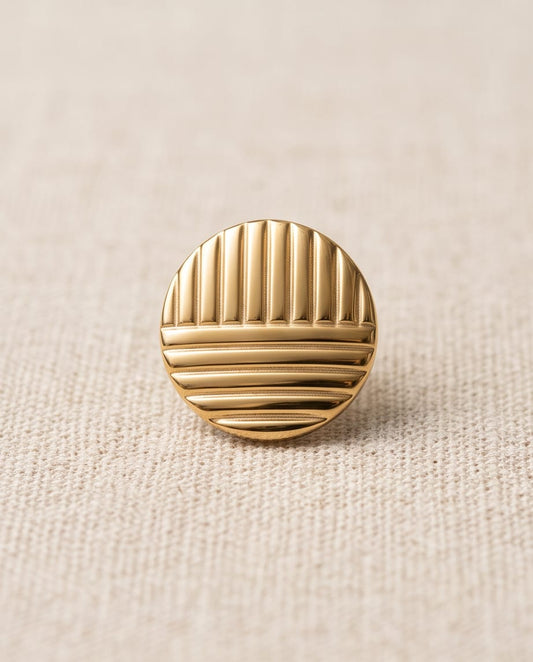 Elegant Sphere Gold Earrigns