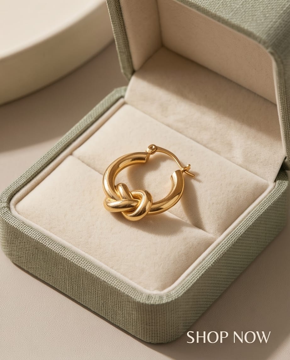 Trendy Knot Earrings