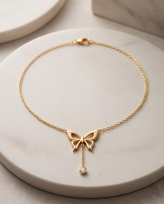 Butterfly Pendant Necklace