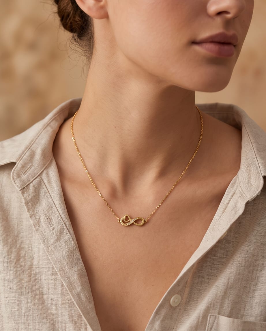 Infinity Heart Necklace