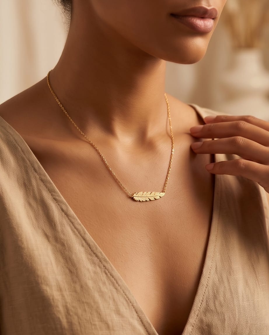 Eternal Leaf Necklace