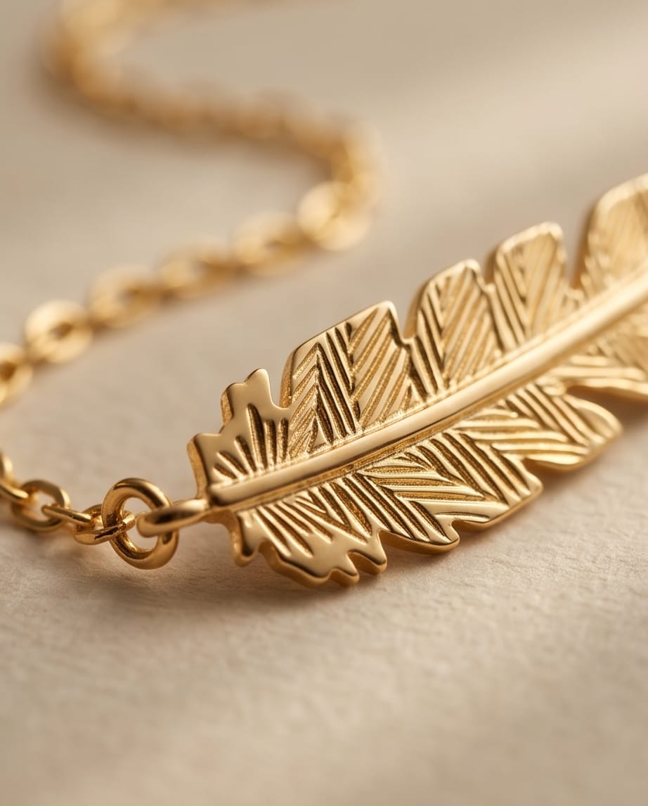 Eternal Leaf Necklace