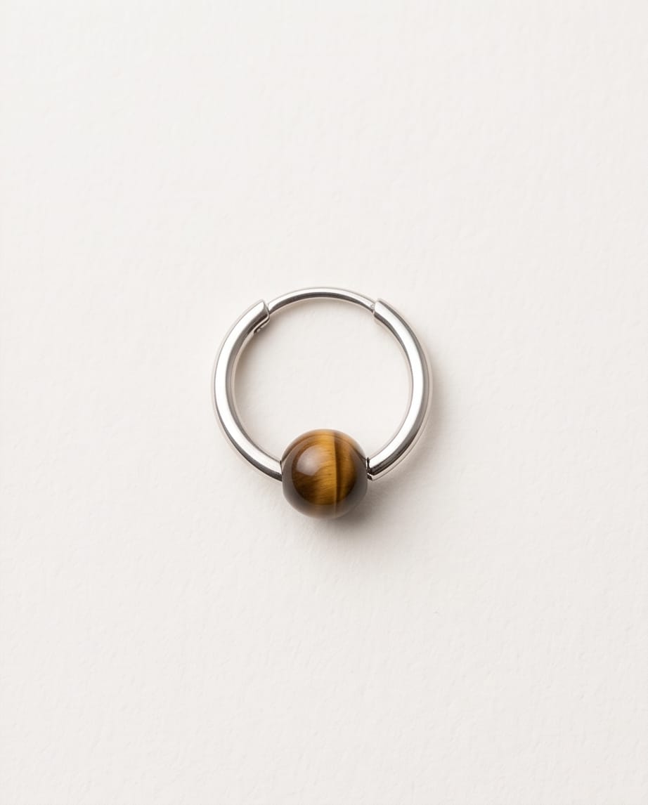 Round Jupiter Earring