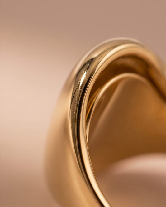 Bold Oval Refined Ring