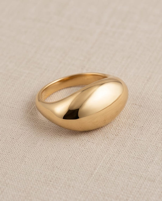 Bold Oval Refined Ring