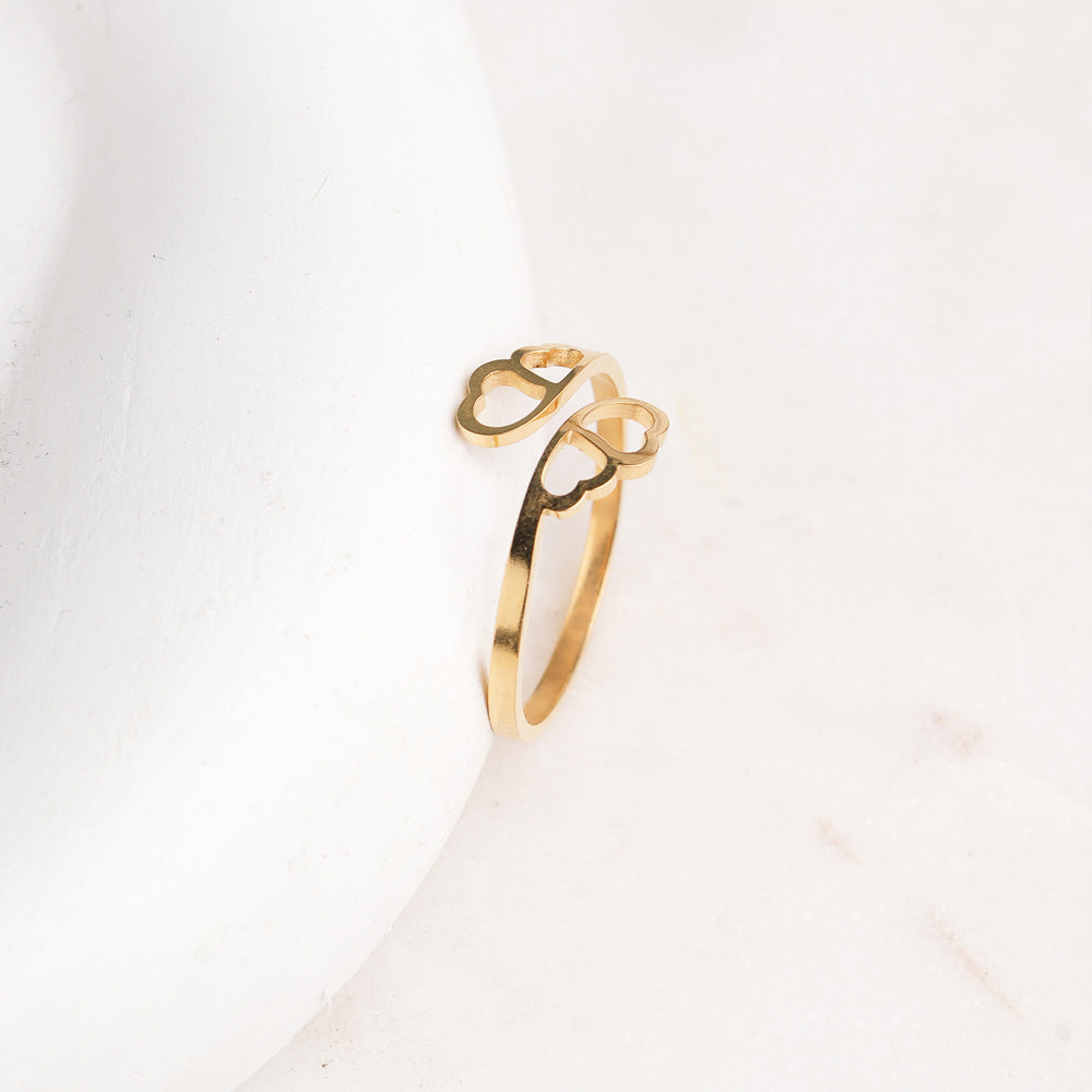 Forever Love Emblem Ring