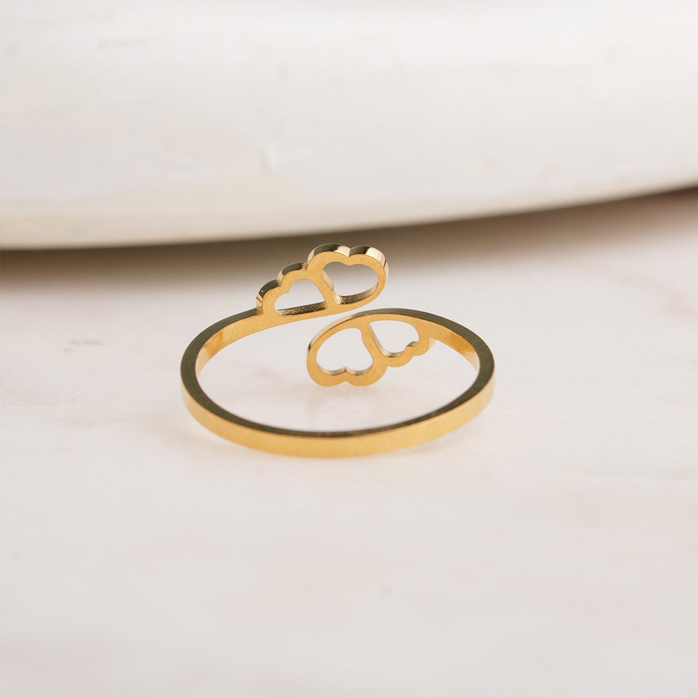 Forever Love Emblem Ring