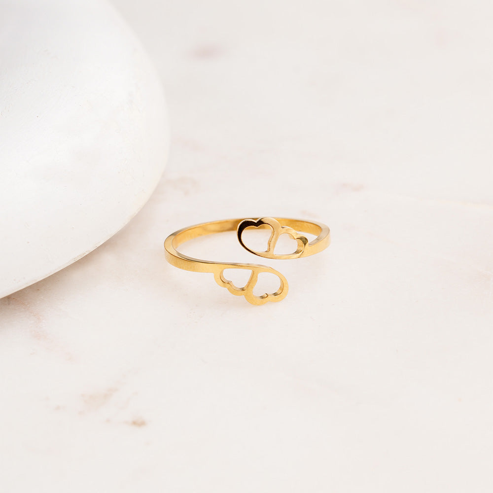 Forever Love Emblem Ring